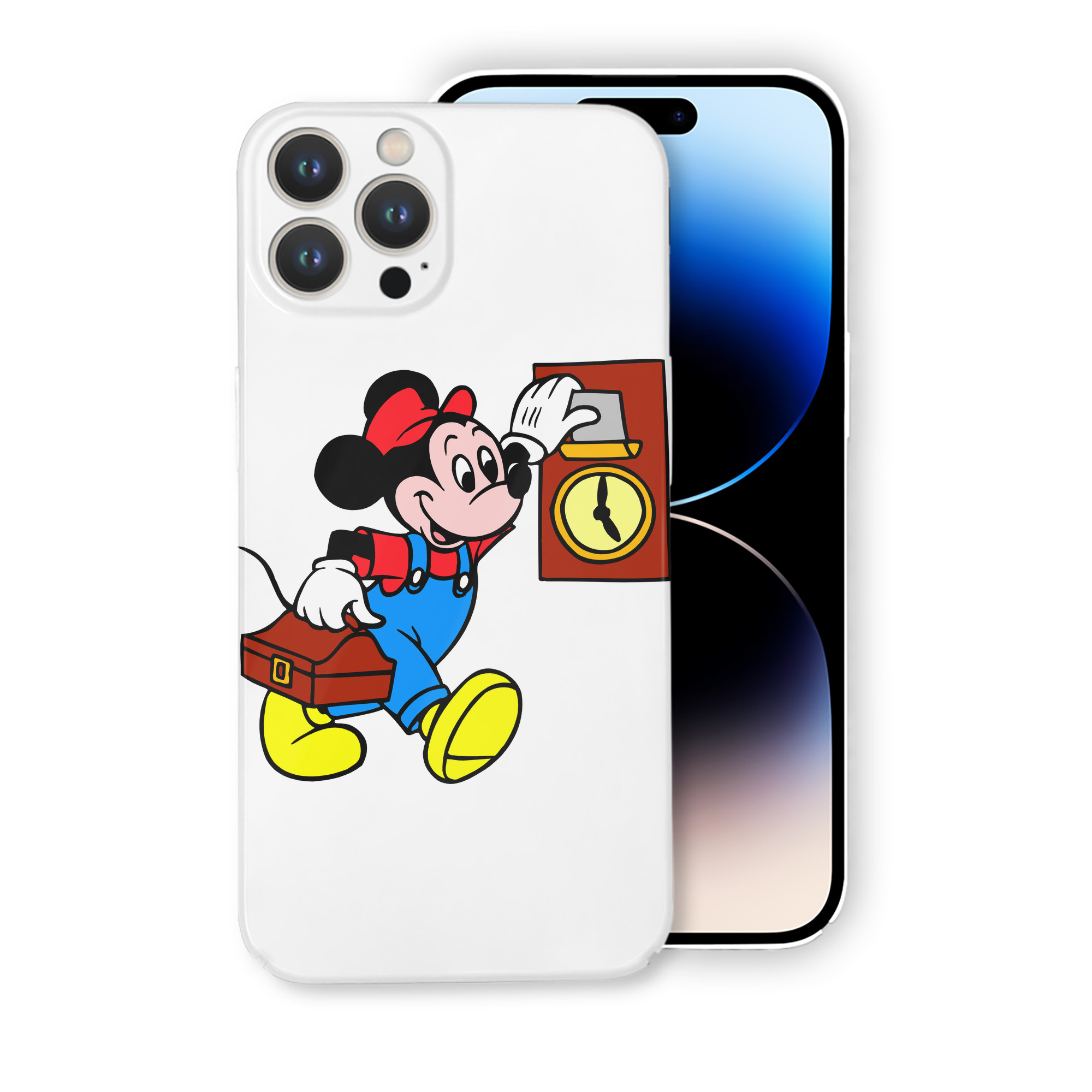 （画像用） ミッキーマウス Mickey Mouse 【iPhone 14シリーズ対応】ハードケース
